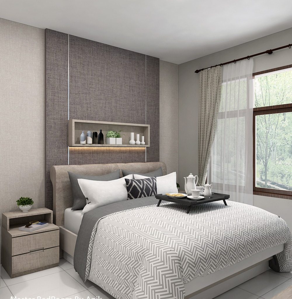 Jasa Desain/Design Interior Untuk Master Bedroom Cipete